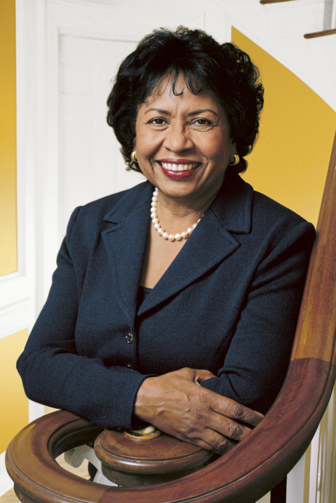 2007	Ruth Simmons, president, Brown University